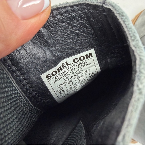 EUC Sorel Women's Joan of Arctic Wedge III Chelsea Boot Size 6.5 - Picture 5 of 9